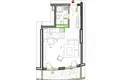 1 room apartment 45 m² Boreti, Montenegro