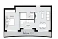 Wohnung 1 Schlafzimmer 62 m² Aradippou, Zypern