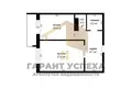 1 room apartment 45 m² Brest, Belarus
