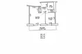 Wohnung 1 zimmer 40 m² Wizebsk, Belarus