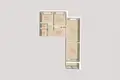 Wohnung 3 zimmer 64 m² Minsk, Belarus
