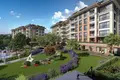 Kompleks mieszkalny New residence with a swimming pool, a green area and a sunbathing area close to schools and a metro station, Istanbul, Turkey