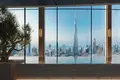Complexe résidentiel New high-rise Sky Tower Residence with a pool, a garden and a restaurant close to the canal, in the central area of Business Bay, Dubai, UAE