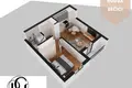 1 bedroom apartment 34 m² Becici, Montenegro