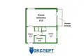 Apartamento 1 habitación 39 m² Rajouka, Belarús