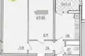 Mieszkanie 2 pokoi 70 m² Odessa, Ukraina