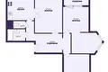 Apartamento 3 habitaciones 81 m² Minsk, Belarús