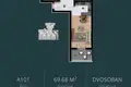 2 bedroom apartment 70 m² Polje, Montenegro