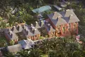 Residential complex Complex of apartments and townhouses with swimming pools and green landscape, Ubud, Bali, Indonesia