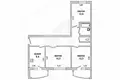 Apartamento 3 habitaciones 74 m² Brest, Belarús