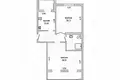 Квартира 2 комнаты 78 м² Мухавецкий сельский Совет, Беларусь
