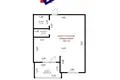 Mieszkanie 1 pokój 47 m² Mińsk, Białoruś