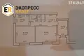 3 room apartment 56 m² Brest, Belarus