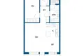 Appartement 2 chambres 52 m² Raahe, Finlande