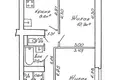 Mieszkanie 2 pokoi 56 m² Mińsk, Białoruś