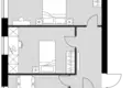 2 room apartment 60 m² Aprelevka, Russia