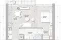 1 bedroom apartment 58 m² Mina Al arab, United Arab Emirates