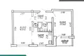 Apartamento 2 habitaciones 47 m² Minsk, Belarús