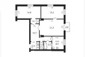 3 bedroom apartment 80 m² Minsk, Belarus