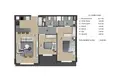 Appartement 2 chambres 53 m² Sincan, Turquie
