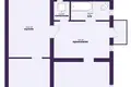 Mieszkanie 2 pokoi 58 m² Drackauski sielski Saviet, Białoruś