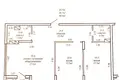 3 room apartment 91 m² Minsk, Belarus