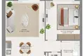 1 bedroom apartment 66 m² Dubai, United Arab Emirates