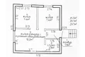 3 room house 30 m² Kalodziscanski sielski Saviet, Belarus