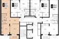 Apartamento 2 habitaciones 54 m² Jimki, Rusia