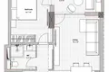 1 bedroom apartment 55 m² Tbilisi, Georgia