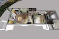 1 bedroom apartment 3 600 m² Марковичи, Montenegro