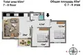 Apartamento 51 m² Mahmutlar, Turquía