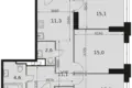 Wohnung 3 zimmer 77 m² Moskau, Russland