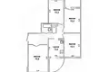 4 room apartment 82 m² Muchaviecki sielski Saviet, Belarus