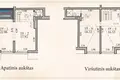 3 room apartment 81 m² Palanga, Lithuania
