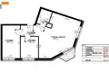 3 room apartment 65 m² Poznan, Poland
