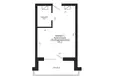 Apartamento 1 habitación 34 m² Minsk, Belarús