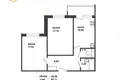 Квартира 2 комнаты 59 м² Брест, Беларусь