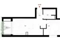 Квартира 1 спальня 46 м² Donji Orahovac, Черногория