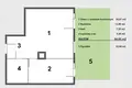1 bedroom apartment 55 m² Warsaw, Poland