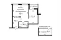 Wohnung 2 zimmer 50 m² Minsk, Belarus