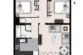 2 bedroom apartment 62 m² in London, United Kingdom