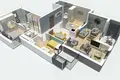 Wohnung 2 Schlafzimmer 81 m² Tivat, Montenegro