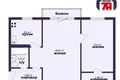 2 room apartment 45 m² Minsk, Belarus