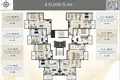 Квартира 2 комнаты 53 м² Akarca Koyu, Турция