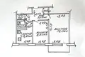 Wohnung 2 zimmer 38 m² Homel, Belarus