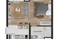 1 bedroom apartment 36 m² Sakhu, Thailand