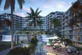 Complexe résidentiel New residence with swimming pools and lounge areas not far from Layan Beach, Phuket, Thailand