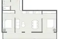 Mieszkanie 3 pokoi 82 m² Kłajpeda, Litwa