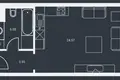 Apartamento 1 habitación 33 m² Riga, Letonia